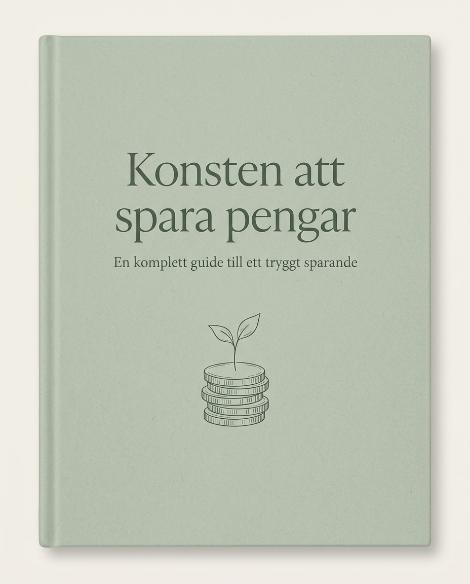 Konsten att spara pengar bokomslag